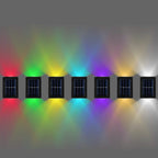2-Piece: Solar Deck Outdoor Lights