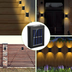 2-Piece: Solar Deck Outdoor Lights