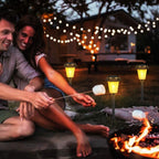 2-Piece: Solar Flame Torch Light