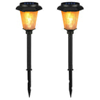 2-Piece: Solar Flame Torch Light