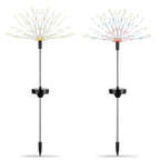2-Piece: Solar Powered Starburst Garden Lights