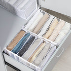 2-Piece: Wardrobe Clothes Organizer