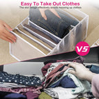 2-Piece: Wardrobe Clothes Organizer