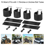 2-Piece: Wide Rear View Mirror