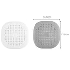 2-Pieces: Bathroom Kitchen Waste Sink Strainer Hair Filter Drain Net Catcher Cover