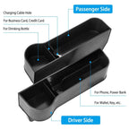 2-Pieces: Car Console Side Organizer