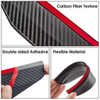 2-Pieces: Car Side Mirror Rain Guard