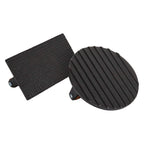 2-Pieces: Cast Iron Grill Press Pre-Seasoned Steak Weights Smash Burger Press