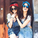 2-Pieces: Classic Vintage Handcuff Charm Friendship Bracelets