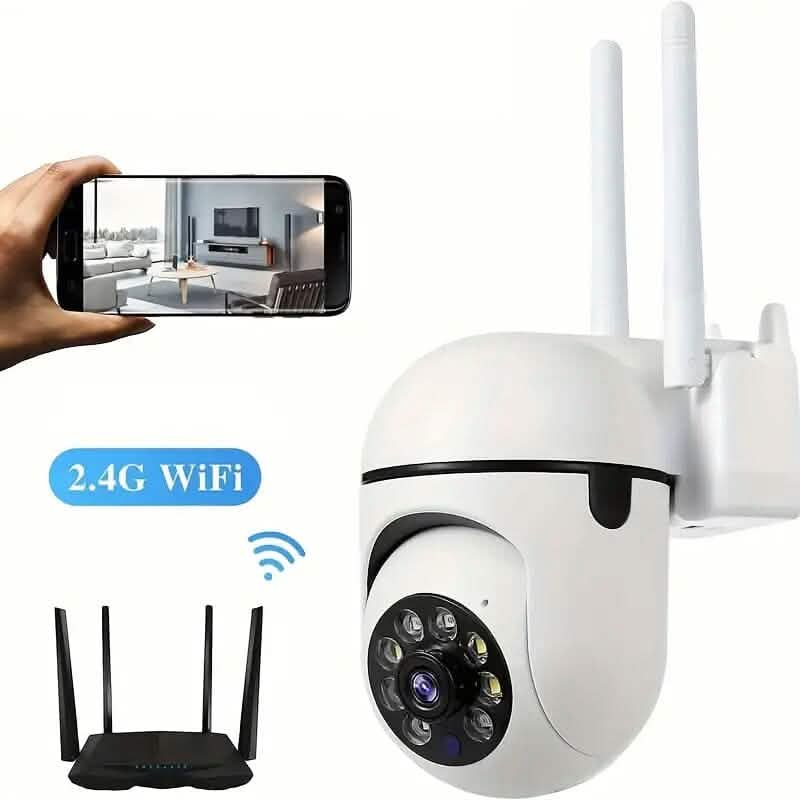 2-Pieces: Compact Wireless IP Security Cameras with App Control