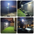 2-Pieces Set: Super Bright Solar Motion Sensor Outdoor Light