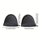 2-Pieces: Silicone Oven Mitts and Pot Holders Set