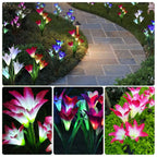 2-Pieces: Solar Garden Lights Outdoor