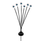2-Pieces: Solar Scary Eyeball Lights Halloween Decoration Swaying Light
