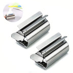 2-Pieces: Stainless Steel Toothpaste Squeezer