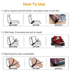 2-Pieces: Universal Car Extension Socket Buckles