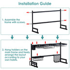 2-Tier Over the Sink Dish Drying Rack