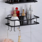2-Tier Shower Caddy Shelf Holder