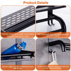 2-Tier Wall Mounted Towel Rack
