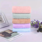 20-Pack: Polyester Hand Towels, 200gsm Knit Fabric, Soft Absorbent Square Bath Towels
