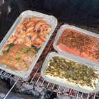 20-Piece: Disposable Aluminum Foil Pans