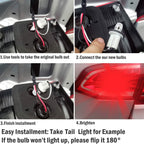 20-Piece: LED Car Light Bulbs