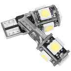 20-Piece: T10 SMD5050 LED Light Bulbs