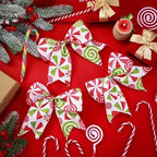 20-Pieces: Christmas Tree Bow Decorations