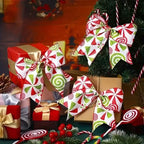 20-Pieces: Christmas Tree Bow Decorations