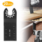 20-Pieces Set: Saw Blade Metal Oscillating Multitool Cutter Fit