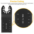 20-Pieces Set: Saw Blade Metal Oscillating Multitool Cutter Fit