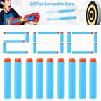 200-Pieces: Compatible Darts Refill for Nerf N-Strike Elite Series