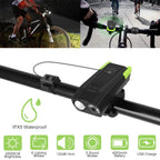 20000LM Bike Front Light with 120dB Loud Horn