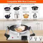 2000W Electric Burner Portable Coil Heating Hot Plate Stove Countertop