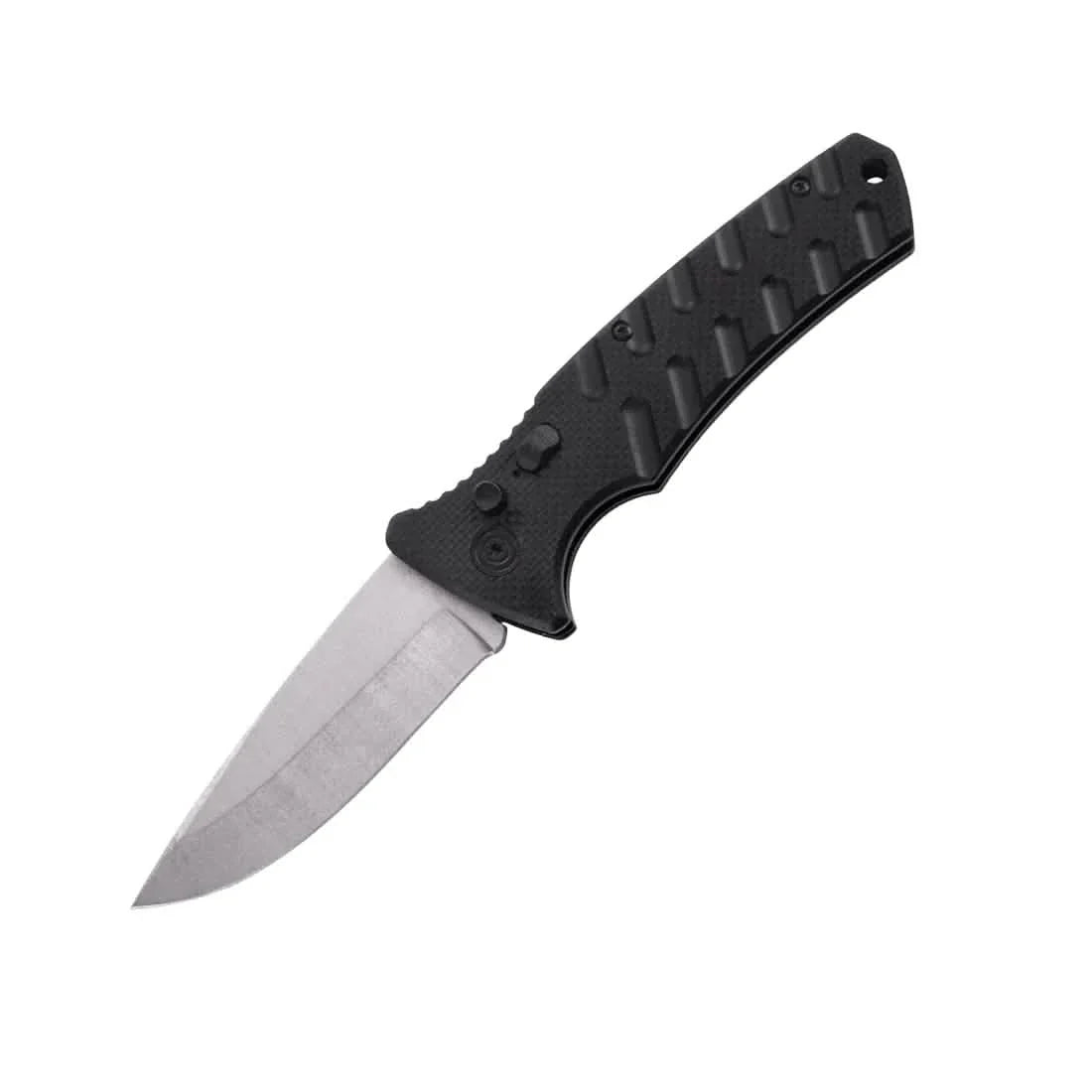 2-Pack: 4.75" Spring Assisted Automatic Knife W/ Drop Point Blade