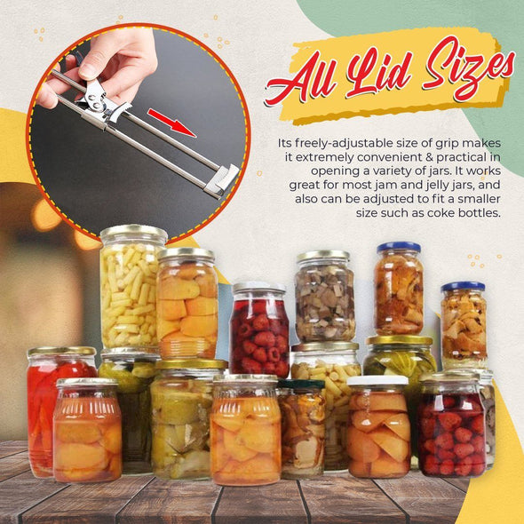 Adjustable Jar & Bottle Opener
