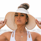 Foldable Bow Stripe Visor
