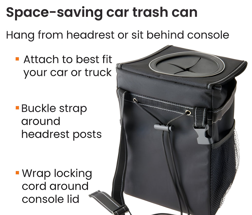 Car Trash Can