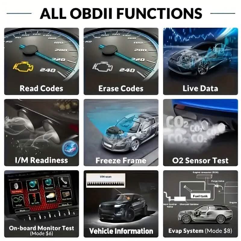2024 Advanced V519 OBD2 Scanner Tool