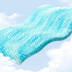Premium Cooling Egg Crate Foam Mattress Topper