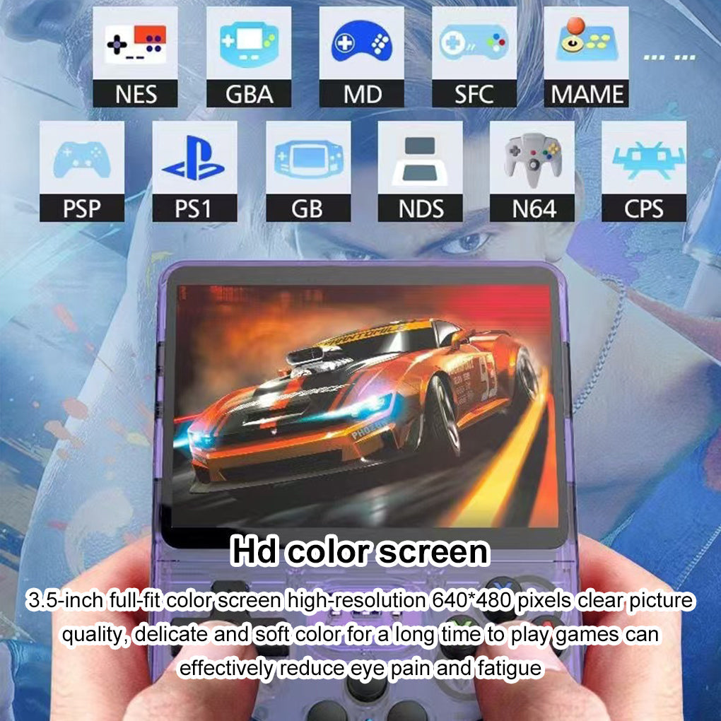 RetroRush Ultimate Retro Handheld Gaming Console – 128GB Pocket Arcade, Hi-Res Screen, 20k Games!