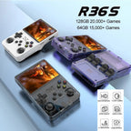 RetroRush Ultimate Retro Handheld Gaming Console – 128GB Pocket Arcade, Hi-Res Screen, 20k Games!