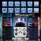 RetroRush Ultimate Retro Handheld Gaming Console – 128GB Pocket Arcade, Hi-Res Screen, 20k Games!