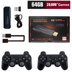 Retro 4K HDMI Game Stick – 30K+ Games with 2 Wireless Controllers