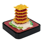 2026 3D Calendar - Temple with Lights