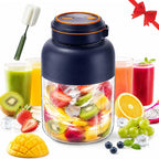 Portable Wireless Juicer Cup 1300ML – Rechargeable USB Personal Blender for Fruits & Vegetables