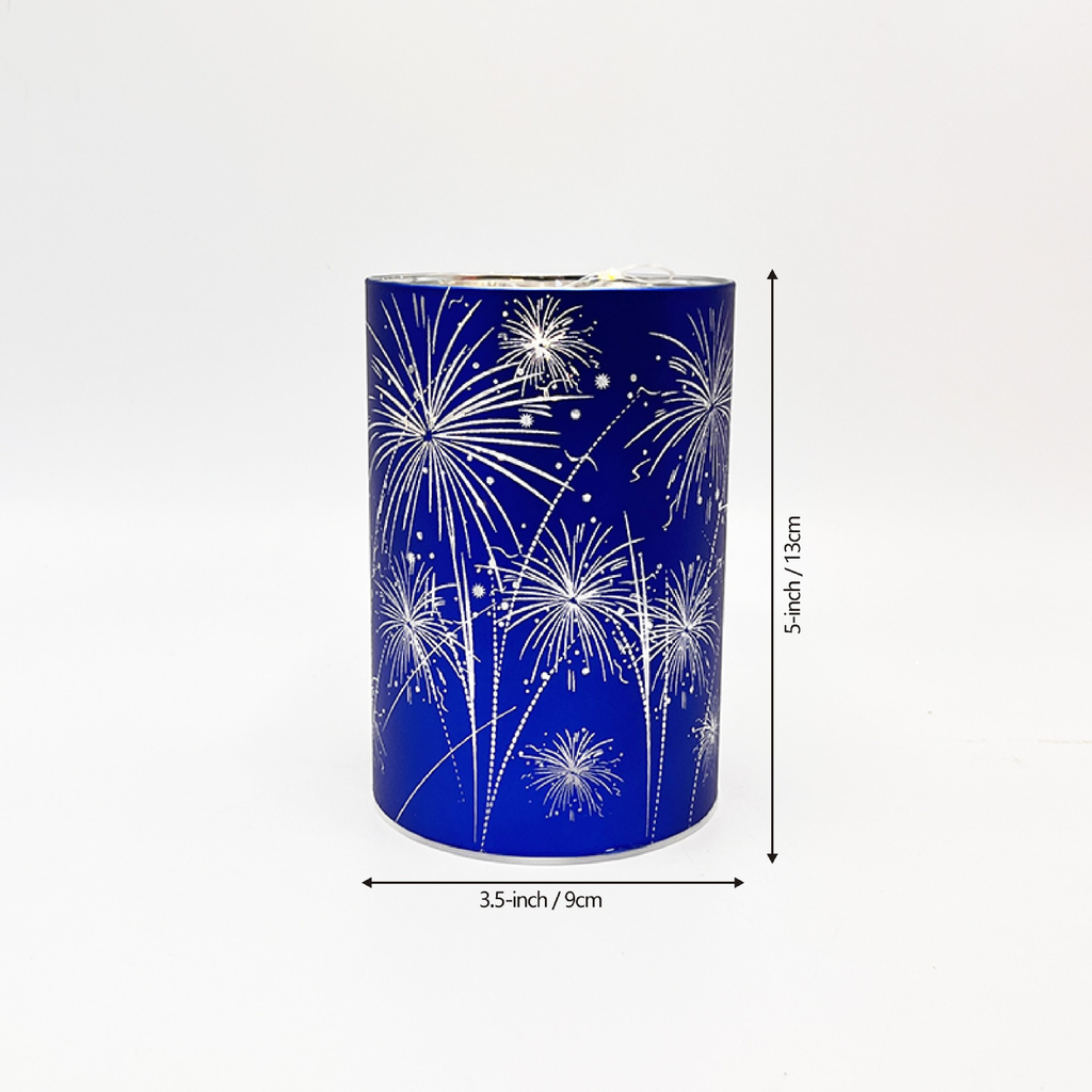 Patriotic Firework Lantern Set – Red, White & Blue Hanging Decorations for Parties & Celebrations