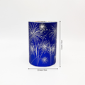 Patriotic Firework Lantern Set – Red, White & Blue Hanging Decorations for Parties & Celebrations