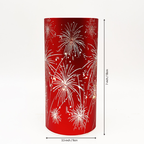 Patriotic Firework Lantern Set – Red, White & Blue Hanging Decorations for Parties & Celebrations