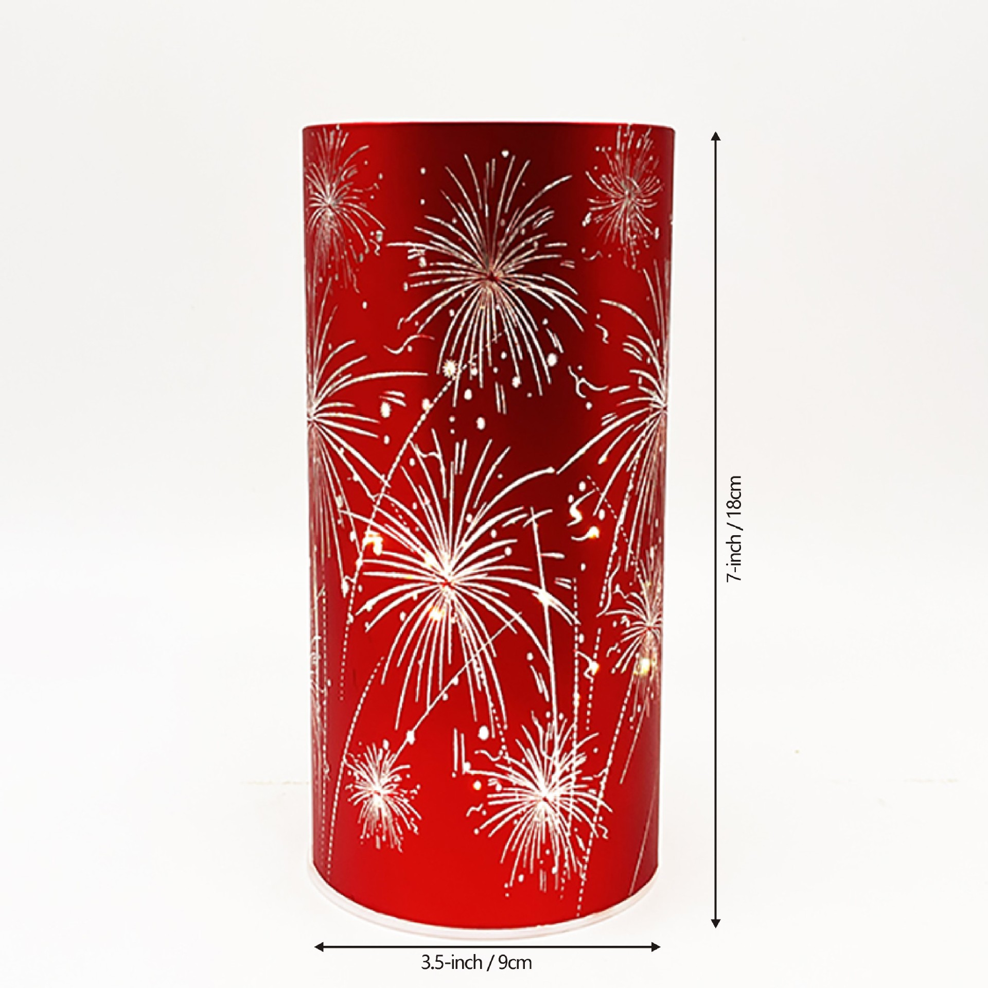 Patriotic Firework Lantern Set – Red, White & Blue Hanging Decorations for Parties & Celebrations